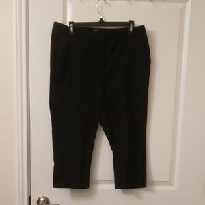 Black Cropped Pants
